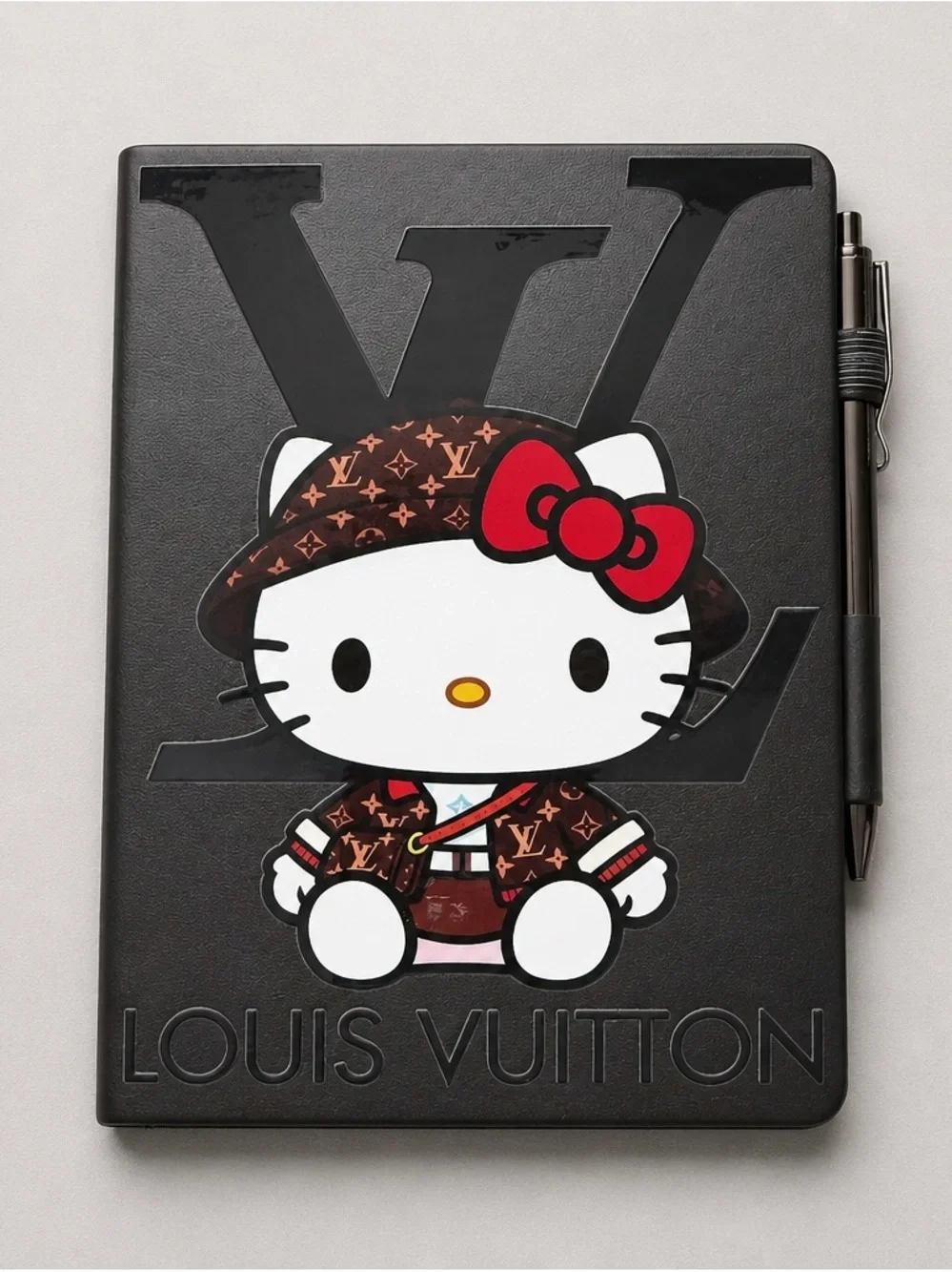 HANDMADE FASHION UV/DTF A5 Notebook With Pen